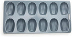 Fox Run Non-Stick Madeleine Pan, Carbon Steel, 12-Cup,Grey