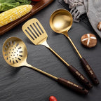 Kitchen Utensils Set，Cooking Utensils Kitchen Tools Gadgets 3 Pieces Sets Spoons for Cooking Spatulas Stainless Steel Cooking Utensils Spatulas Spoons