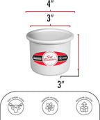 Fat Daddio's PRD-33SET Anodized Aluminum Round Cake Pans, 3 x 3 inch, Set of 2