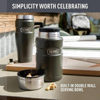 THERMOS Stainless King Vacuum-Insulated Food Jar, 24 Ounce, Midnight Blue