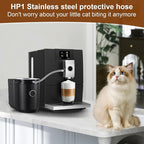 Stainless Steel Milk Pipe Casing with HP1 Adapter, Compatible with Jura Coffee Machine Models:WE8, ENA 8, Micro 90, E6, D6,E6 (CNC),E6 (INTC),E8 (2015)