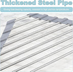 Triangle Dish Drying Rack, Corner Sink Caddy, Over The Sink Corner Drainer with Sponge Holder | Foldable, Non-Slip Stainless Steel for Kitchen Sink | Space Saving Design
