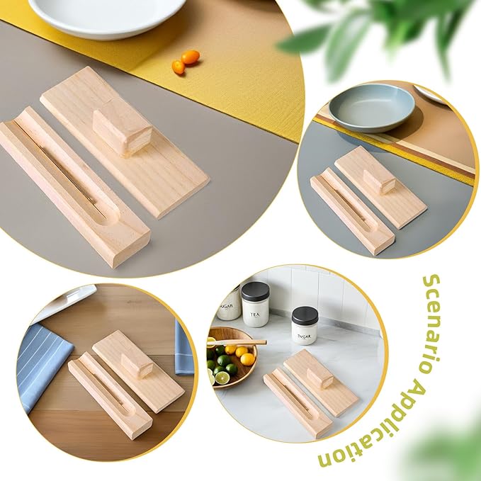 BETOOKY 2pcs Stainless Steel Chestnut Sheller and Pecan Cracker Set with Wooden Handle, Manual Nut Cracking Tool for Macadamia and Walnut, Kitchen Specialty Gadget for Home Cooking