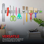 Modern Innovations 24 Inch Stainless Steel Magnetic Knife Bar with Multipurpose Use as Knife Holder, Knife Magnetic Strip, Kitchen Utensil Holder, Tool Holder, Art Supply Organizer & Home Organizer