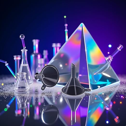 10PCS Small Clear Funnels for Art Sand Bottle Filling Perfumes Lab Bottle Essential Oils Arts Crafts Supplies,Specialty Tools and Gadgets