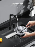 Juicer Machines, HOUSNAT Juicer Whole Fruit and Vegetables with 3-Speed Setting, Upgraded Version 400 W Motor Quick Juicing, Cleaning Brush and Juicing Recipe Included, Black