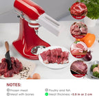 Meat Tenderizer Attachments for KitchenAid Stand Mixers, Accessories and Attachhments for Kitchen Aid with Sturdy Stainless Steel Gears Accessories