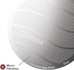 AeroPress Coffee Maker White Paper Micro-Filters, Compostable Coffee Filters Made From White, Chlorine-Free Paper, Fits Standard Size AeroPress Manual Coffee Makers, 350 Count