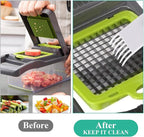 2 Pcs Vegetable Chopper Cleaning Tool Salad Chopper Onion Chopper Vegetable Cutter Cleaning Brush for Fullstar Vegetable Chopper Fruit Vegetable Chopper Cleaner Comb Tools for Vidalia Chop Wizard