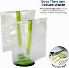 Original Jokari Adjustable Baggy Rack Stand 1 Pack. Prop Plastic Ziploc Freezer Storage Bags Open Hands-Free To Pour Leftovers, Snacks and Meal Prep Ingredients With No Food Spills or Kitchen Mess.