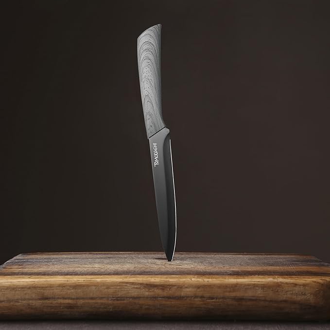 Hampton Forge Tomodachi HMC01B612L Raintree Ash – 13 Piece Knife Block Set