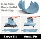 Tailored Ninja Crispi PowerPod Silicone Trivet – Hot Pads for Ninja Crispi Glass Air Fryer Accessories, Heat-Resistant, Non-Slip, Protection for Countertop (Blue)