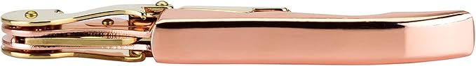 Twine Copper And Gold Double Hinged Waiter’s Corkscrew, Stainless Steel Wine Key with Foil Cutter, Double Hinged Corkscrew, Set of 1