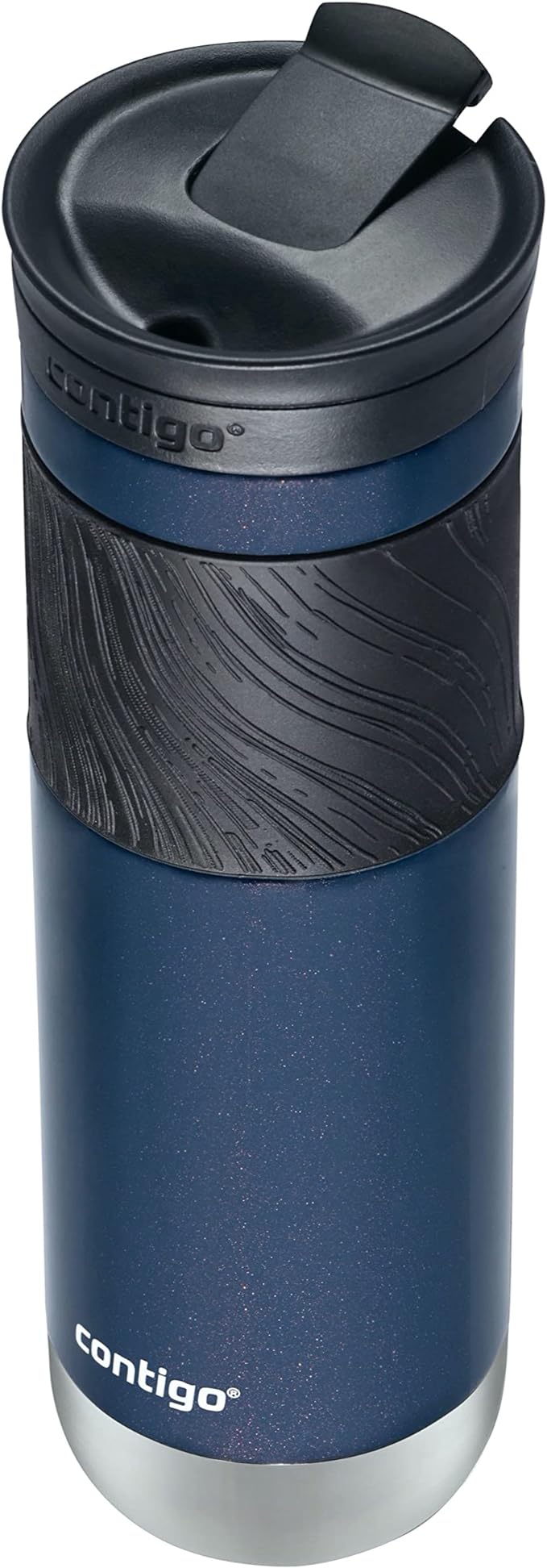 Contigo Byron Travel Mug, Insulated Stainless Steel, 24oz | Leak-Proof Lid | BPA-Free | ThermoLock Insulation | Pack of 4