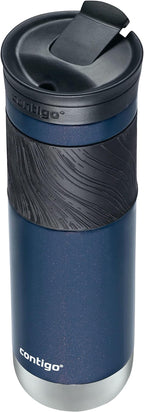 Contigo Byron Travel Mug, Insulated Stainless Steel, 24oz | Leak-Proof Lid | BPA-Free | ThermoLock Insulation | Pack of 4
