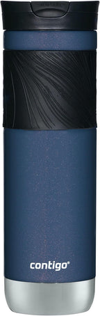 Contigo Byron Travel Mug, Insulated Stainless Steel, 24oz | Leak-Proof Lid | BPA-Free | ThermoLock Insulation | Pack of 4
