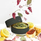 Grinder for Kitchen Spices, 3" Large Size Durable Aluminum Alloy Manual Spice Mills (Black)