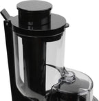 Omega Wide Mouth Juicer Compact Vertical Cold Press Vegetable and Fruit Juice Extractor with 3-Inch Hopper 2-Speed Slow Juicing with Space Saving Design, 120-Watts, Black