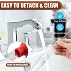 SCHVUBENR Large Turkey Baster with Cleaning Brush - Premium Baster Tool for Cooking - Easy to Use & Clean - Powerful Bulb Baster Syringe - Dishwasher Safe - Thanksgiving, Christmas Essentials - Red