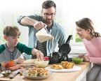 Presto 03512 Stuffler Stuffed Waffle Maker, Belgian, Large, Black