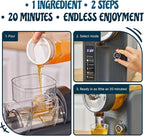 Slushie Machine for Home, No Ice Needed Professional Frozen Drink Maker & Soft-Serve Ice Cream Machine- 1.8 L Capacity Slushy Machine for Margaritas, Daiquiris, Juices, Cocktails, Frappes & More