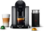 Breville Nespresso Vertuo Coffee and Espresso Machine, Matte Black & Capsules VertuoLine, Espresso Variety Pack, Medium and Dark Roast Espresso Coffee, 50 Count Coffee Pods, Brews 1.35 Ounce