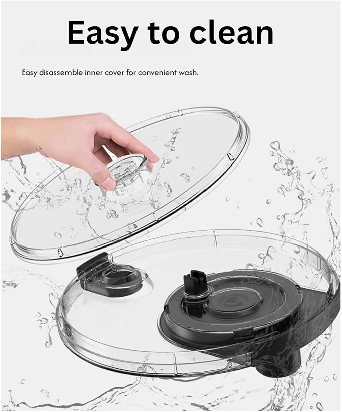 Large Salad Spinner – BPA-Free Vegetable & Fruit Dryer, Lettuce Spinner with Bowl and Colander