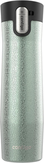 Contigo AUTOSEAL West Loop Vacuum-Insulated Stainless Steel Travel Mug with Easy-Clean Lid 24 oz Crystal Agave