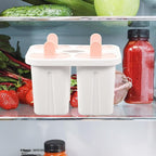 Ice Lolly Mold and Sucker Making Tool Set with Colorful Lid, Food-grade Silicone Ice Candy Making Tray for Homemade and Treats, Kitchen Specialty Gadget for Summer Use Random Color