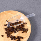 4.5 Inch Clear Plastic Multi-Purpose Scoops, Ice Scoop for Weddings, Candy, Dessert Buffet, Protein Powders, Specialty Tools and Gadgets