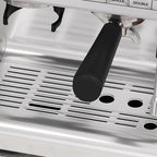 20 Bar Espresso Machine with Grinder, Professional Espresso Coffee Maker with Milk Frother, Brushed Stainless Steel, 1450W 2.8L Water Tank, for Home, Commercial Cappuccino Machines