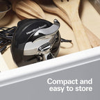 Hamilton Beach Walk 'n Cut Electric Can Opener for Kitchen,Use On Any Size,Automatic and Hand-Free,Cordless & Rechargeable,Easy Clean Removable Blade,Black (76501G),(Pack of 2)