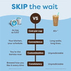 Keurig K-Brew+Chill Iced or Hot Single-Serve K-Cup Coffee Maker with MultiStream and QuickChill Technology, 70oz. Removable Reservoir