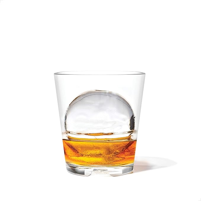 TOSSWARE RESERVE 8oz Stacking Rocks, SET OF 24, Premium Quality, Tritan Dishwasher Safe & Heat Resistant Unbreakable Plastic Whiskey Glasses, Clear