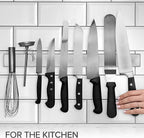 Modern Innovations 18 Inch Stainless Steel Magnetic Knife Bar - Use as Knife Holder, Rack, Strip, Kitchen Utensil and Tool Holder