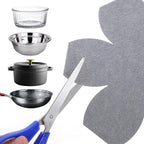 Felt Pot and Pan Protectors for Stacking, 12 Pieces in 3 Sizes, Extra Thick Divider Non-Slip Cookware Dividers Scratch-Resistant Pads for Nonstick Ceramic Glass Metal Pans