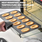 2pc Nonstick Madeleine Pan for Baking, 12-Cavity Shell Shape Cake and Cookie Mold Tray, Carbon Steel Cookie Molds, Send Goods from Local Warehouse (2 PC)