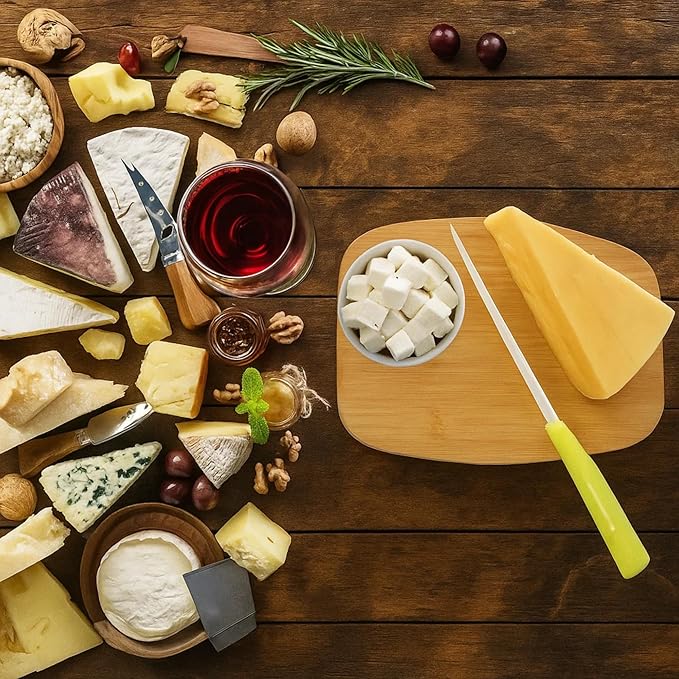 Set of 24, Bulk Mini Bamboo Cutting Boards – Thin 8x6" Blank Wood Serving Tray, Charcuterie Platter, Hot Mat for Engraving, Personalized DIY Crafts, Wedding Gift, Rustic Table Decor, Wall Art
