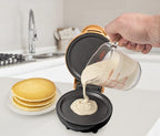 Nostalgia MyMini Personal Electric Griddle, Nonstick Griddle Perfect for Keto & Low-Carb Diets, Eggs, Omelets, Pancakes, Breakfast Sandwiches, Orange