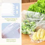 Bonsenkitchen 6 Rolls 11" x 16' Vacuum Sealer Bags for Food with a Color Box, Easy to Store, Commercial Grade, BPA Free, Great for Food Storage or Sous Vide, VB21