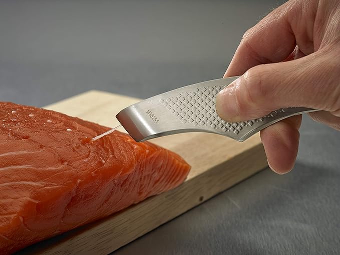 Mercer Culinary Deluxe Fish Bone Tweezer, 5 5/8 Inches, Stainless Steel