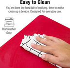 Eparé Extra Thick Flexible Folding Cutting Boards for Kitchen - Set of 4 Hangable & BPA Free Large Chopping & Cutting Mats for Cooking – Non Slip Cutting Sheets for Kitchen