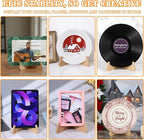 Bamboo Plate Holders Plate Stands for Display 6 Inch Wood Display Stand Displaying Frame Holder for Picture Dish Plaque Photo Book Platter Table Decorative Book Postcard Artworks Album