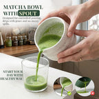 BARISTA EMPEROR® MATCHA WHISK SET PREMIUM 11pcs - Professional Matcha Kit Set with Matcha Bowl, Matcha Whisk, Milk Frother, Spoon, Sifter, Scoop, Stand, Cup, Tea Mat, Cloth - Matcha Bowl Set