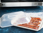 Nordic Ware Bacon Rack with Lid, 10.25x8x2 Inches (Pack of 4)