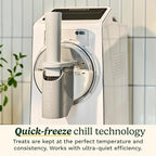 Cuisinart 6-in-1 Slushy & Soft-Serve Maker, Ice Cream Maker Machine Makes Soft-Serve Ice Cream, Slushies, Sorbet and More, Quick-Freeze Chill Technology Maintains Perfect Temperature, ICE-200