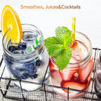 Showvigor 2 Pack Regular Mouth Mason Jars 16oz Glass Canning Jars with Airtight Lids for Preserving, Jam, Honey, Jelly, Wedding Favors, Sauces, Meal Prep, Overnight Oats, Salad