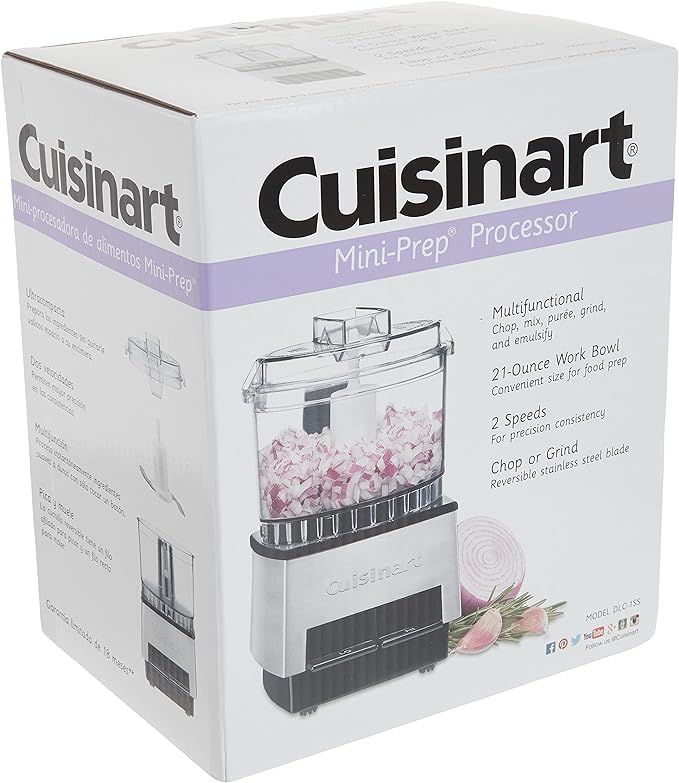 Cuisinart Mini PREP Food Processor Custom, 2.63 Cup, Silver