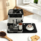 Top Mat for Ninja Luxe Espresso Coffee Machine ES601 Waterproof Heat-Resistant, Coffee Mat for Countertops Accessories Fit Under Coffee Machine Drying Mat, Bar Mats Accessories for Ninja Cafe