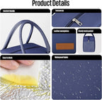 douyadady Lunch Bag Women/Men Lunch Box Women/Men (Dark blue)